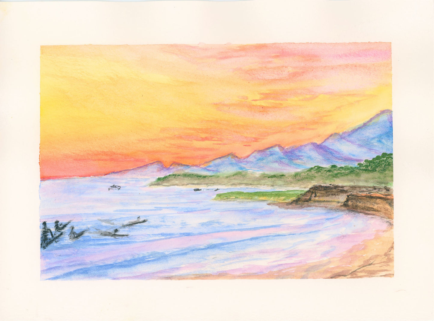 Sands Beach Sunset, Isla Vista