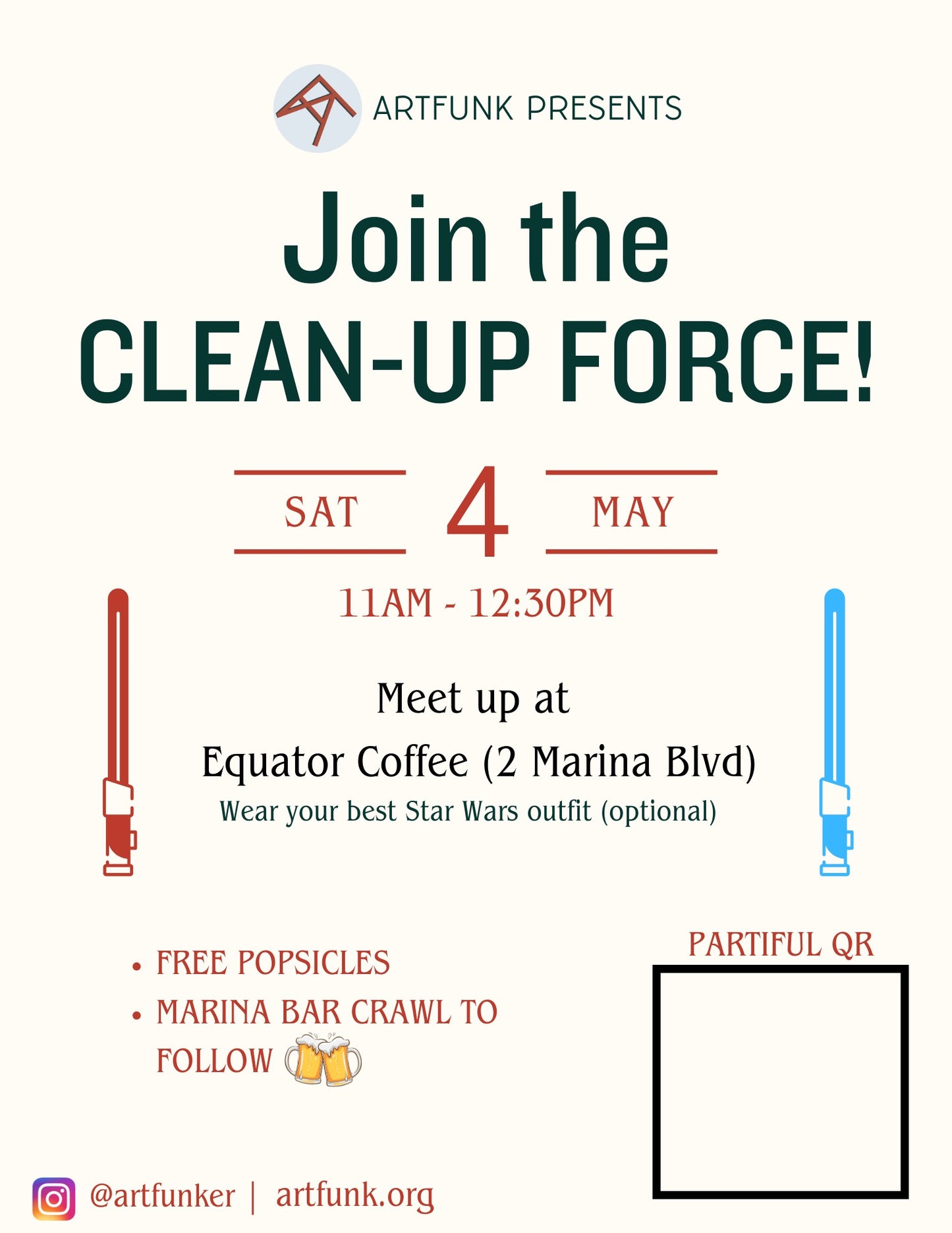 ArtFunk Cleanup - Star Wars Themed - May 4th