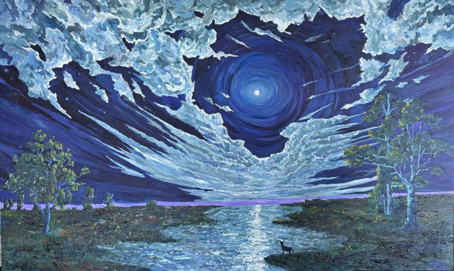 Coyote on a Night Quest