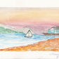 Stearns Wharf Sunset, Santa Barbara
